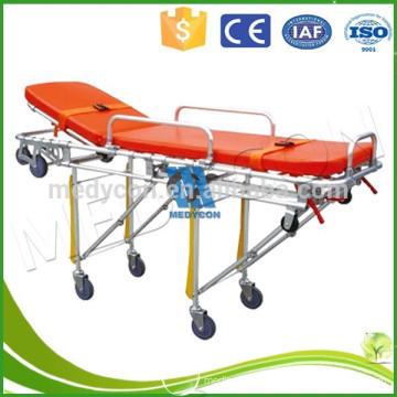 Alumínio Alloy Automatic Loading Strecher Hospital para Ambulância